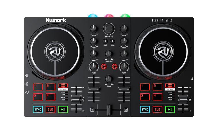 Numark Party MixII DJ controller met lichteffecten kopen?