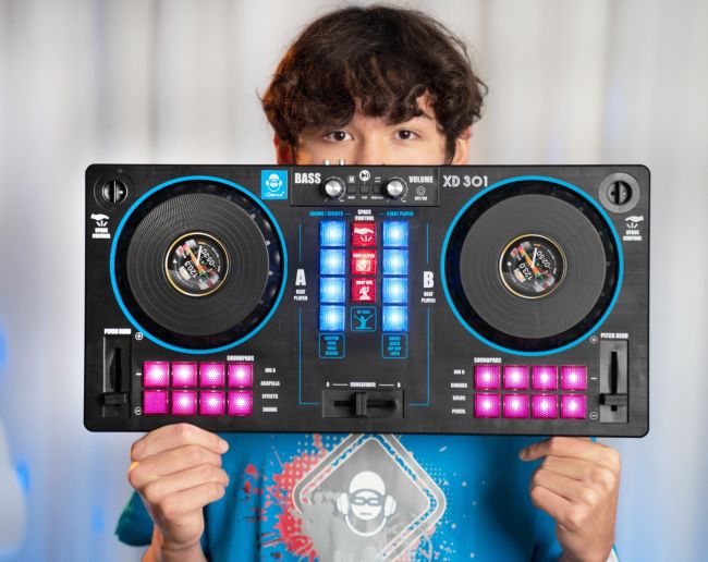 iDance DJ SET XD301 7-in-1 DJ Mixer met discolicht kopen?