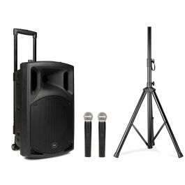 DIGITNOW! Draadloze Bluetooth-karaoke-microfoon, draadloos UHF-microfoonsysteem voor karaoke, tv, feest, DJ, kerk, bruiloft, vergadering, met HDMI ARC, Aux, optisch DIGITNOW! Draadloze Bluetooth-karaoke-microfoon, draadloos UHF-microfoonsysteem voor karaoke, tv, feest, DJ, kerk, bruiloft, vergadering, met HDMI ARC, Aux, optisch