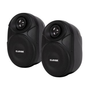 Clever Acoustics BGS 20T zwarte 100V luidsprekers (paar) – 3 inch – 20W RMS