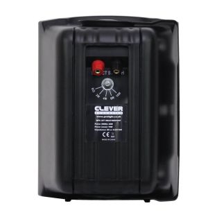 Clever Acoustics WPS 35T zwarte 100V weerbestendige luidsprekers (paar) – 5 inch – 35W RMS