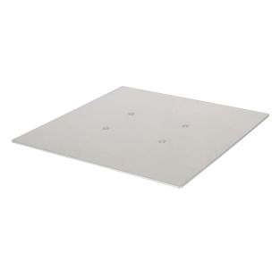 Equinox Quad Steel DecoTruss 500mm basisplaat zilver