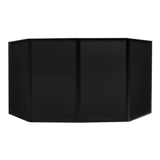 Equinox Opvouwbaar DJ-scherm Zwart MKII