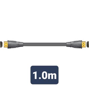 AV:link Hoogwaardige 4K Ready HDMI-kabel - plug-to-plug 1 m