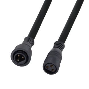 LEDJ 2 m Hydralock DMX-kabel male-female – IP65