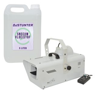 Qtx SW-2 Sneeuwmachine met 1 liter sneeuwvloeistof