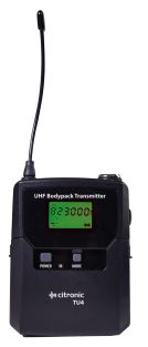 Citronic TU4-BTX Reserve bodypack zender voor TU4 systeem