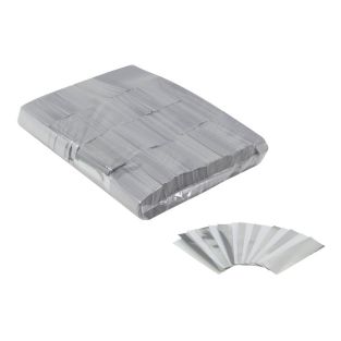 Equinox Losse confetti 17 x 55 mm - Wit en metallic zilver 1 kg