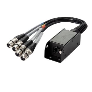 LEDJ etherCON-naar-DMX-multicore-adapter – 3-polige XLR female-kabels