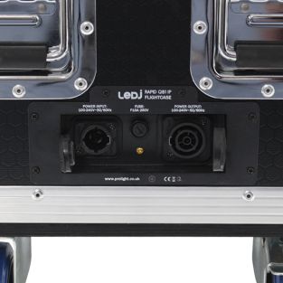 LEDJ 8-weg Rapid QB1 IP-oplaadflightcase