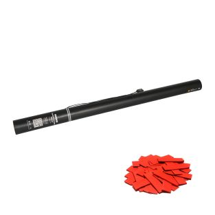 Equinox Elektrisch confettikanon 80 cm rood