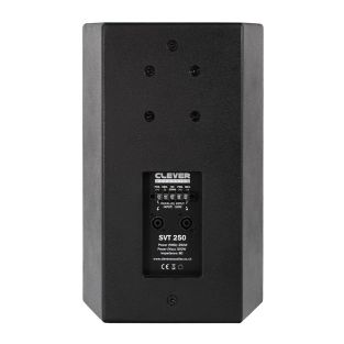 Clever Acoustics SVT 250 zwarte luidspreker – 250W RMS