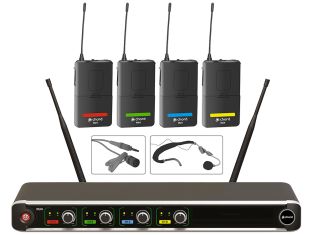 Chord NU4-N draadloos 4 kanaals headset systeem