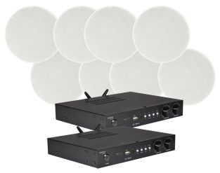 Adastra Smart Pack Multiroom 2 wifi versterkers 4 zones 8 speakers