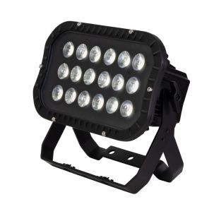 LEDJ Spectra Flood 18HEX10 PRO buitenarmatuur – 18x 10W RGBWAUV LED – IP65