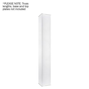 LEDJ Witte 2,0 m Quad Truss-hoes/sok