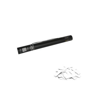 Equinox Elektrisch confettikanon 50 cm wit