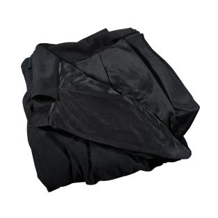 LEDJ 3 x 2,5 m zwarte Molton-gordijnen