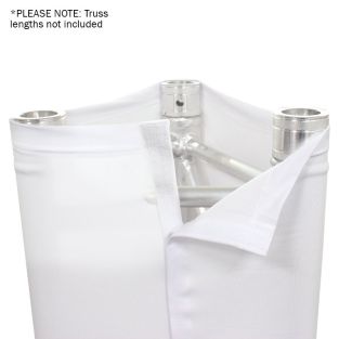 LEDJ Witte 1,5 m Tri Truss hoes/sok