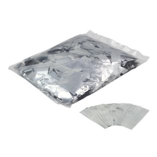 Equinox Losse confetti 17 x 55 mm - Metallic zilver 1 kg