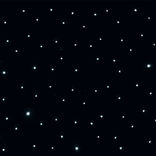 LEDJ PRO 7 x 5m LED zwarte sterrenhemeldoek (exclusief controller)