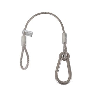 Equinox 35 cm roestvrijstalen veiligheidsdraad, 50 kg