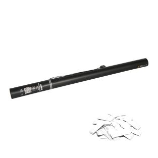 Equinox Elektrisch confettikanon 80 cm wit