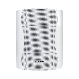 Clever Acoustics BGS 25T witte 100V luidsprekers (paar) – 4 inch – 25W RMS
