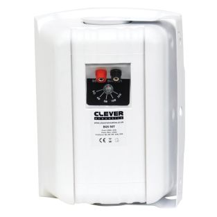 Clever Acoustics BGS 50T witte 100V luidsprekers (paar) – 6,5 inch – 50W RMS
