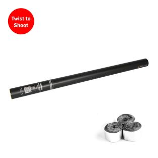 Equinox Handstreamerkanon 80 cm zilverkleurig metallic