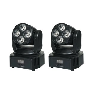 Equinox Fusion 40 Pack – LED moving head – 4x 9W RGBW LED – DMX-gestuurd