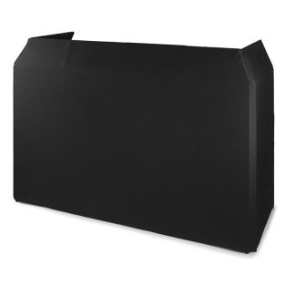 Equinox Professionele DJ-booth van lycra - Zwart
