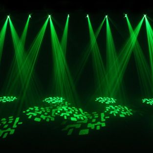 Equinox Fusion Scan MAX MKIII – LED scanner – 1x 30W LED – DMX-gestuurd