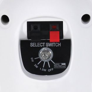 Clever Acoustics BGS 20T witte 100V luidsprekers (paar) – 3 inch – 20W RMS