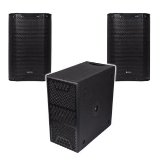 CASA2.1 800W RMS set met 8 inch speakers en compacte subwoofer