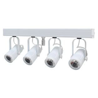 LEDJ Event Spot Bar WW (witte behuizing) – 4x 15W LED – DMX-gestuurd