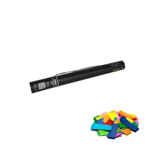 Equinox Elektrisch confettikanon 50 cm, meerkleurig