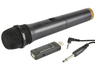 QTX U-Mic draadloze USB microfoon UHF 863.2 Mhz