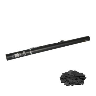 Equinox Elektrisch confettikanon 80 cm zwart