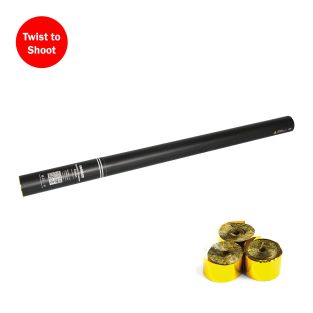 Equinox Handbediende streamerkanon 80 cm goudkleurig metallic