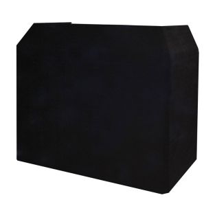 Equinox DJ-booth, zwart, professioneel doek