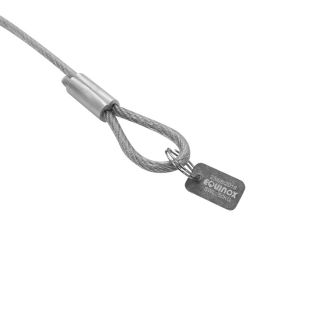 Equinox 75 cm PVC-gecoate veiligheidsdraad 50 kg