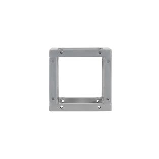 Equinox Quad Steel DecoTruss Box Corner Zilver