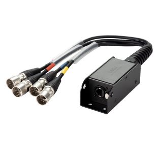 LEDJ etherCON-naar-DMX-multicore-adapter – 5-polige XLR male-kabels