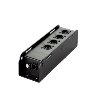 LEDJ etherCON-naar-DMX-multicore-adapter – 5-polige XLR male-stekkers