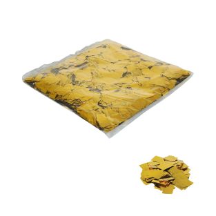 Equinox Losse confetti vierkantjes 17 x 17 mm - Metallic goud 1 kg