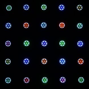 Equinox Eclipse LED PAR – 7x 8W RGBW LED – DMX-gestuurd