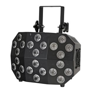 Equinox Double Decker LED wash – 24x 10W RGBWAUV LED – DMX-gestuurd