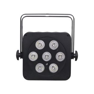 LEDJ Slimline 7Q5 RGBL – 7x 5W RGBW LED – DMX-gestuurd