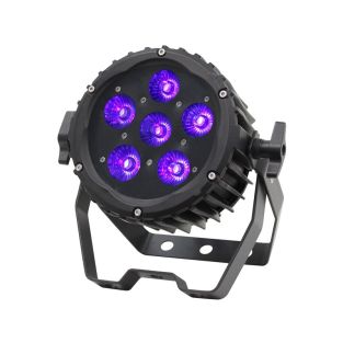 LEDJ Spectra Par 6HEX10 buitenarmatuur – 6x 10W RGBWAUV LED – IP65